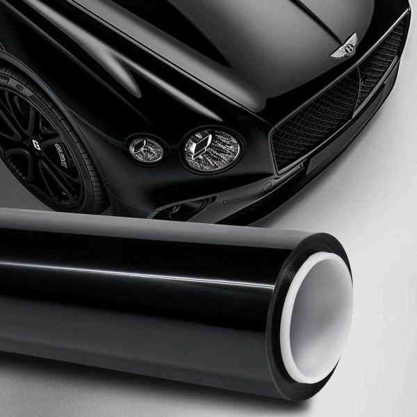 Hypertix HyperPROtect Lackschutzfolie Schwarz Glanz Steinschlagschutzfolie glänzend