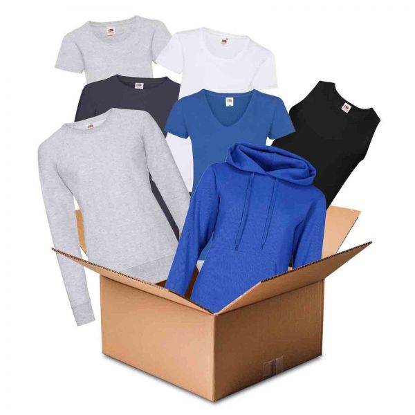 5 Teilige Überraschungsbox Fruit of the Loom - Ladies