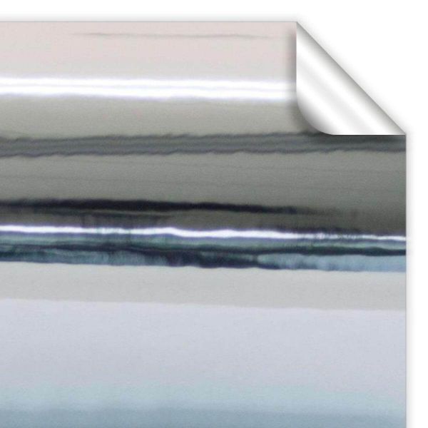 ASLAN CA 23 MetalEffect Folie Silber Glanz 13102K Plotterfolie selbstklebend