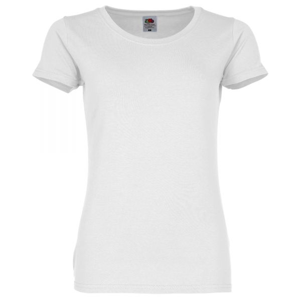 Fruit of the Loom® Lady Ringspun Premium T | T-Shirt weiß